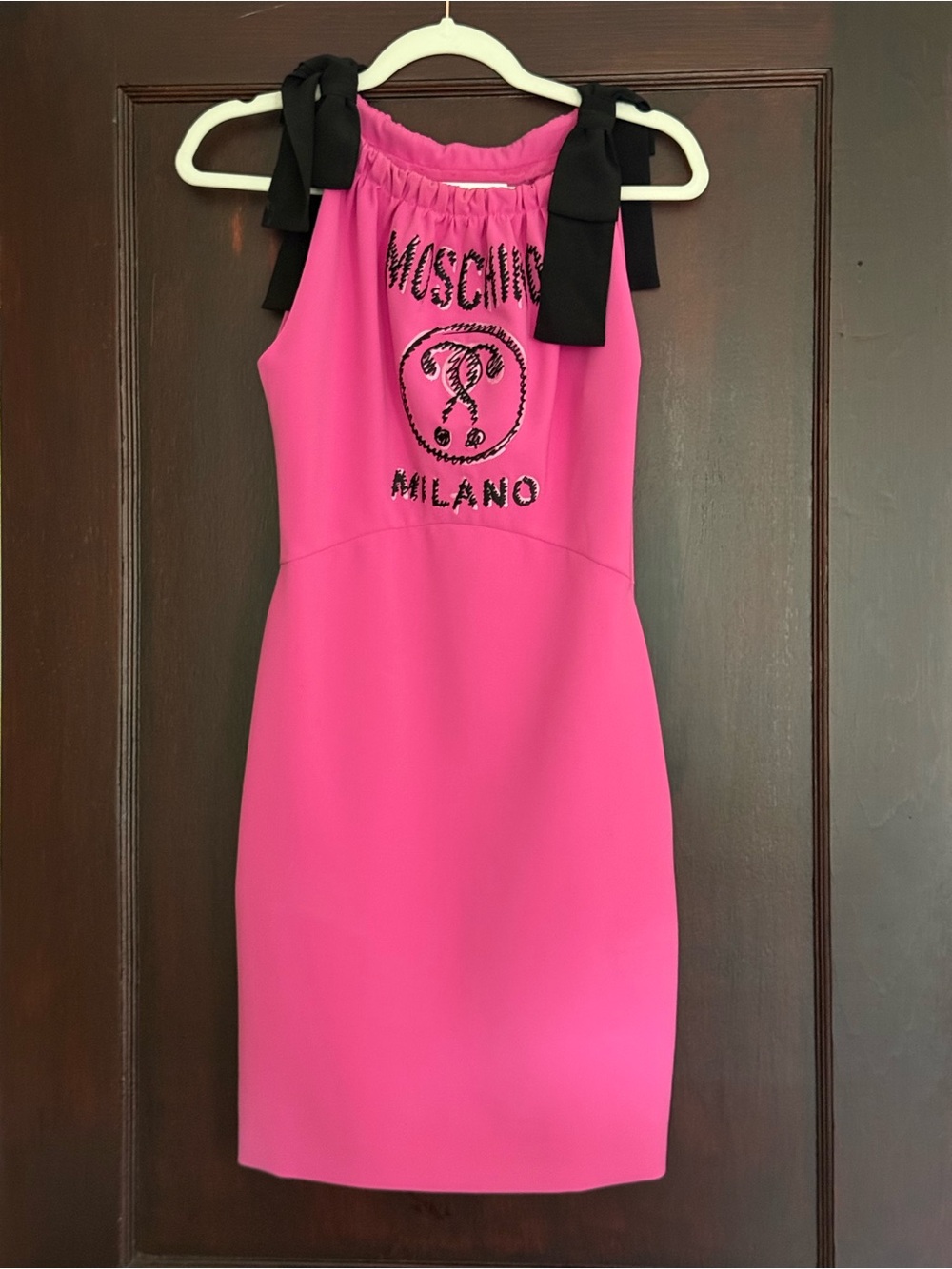 Moschino Pink Couture Mini Dress New with tag